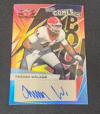 2022 Leaf Valiant TRAVON WALKER Here Comes the Boom Autograph #1/7