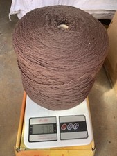 blend with 90 wool 10 alpaca yarn cone in cocoa B