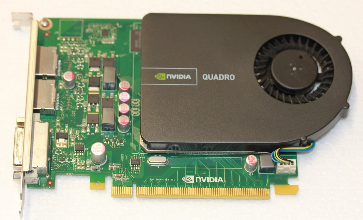 Nvidia Quadro 2000 1GB DDR5 DVI 2 DisplayPort Graphics Card Full Height