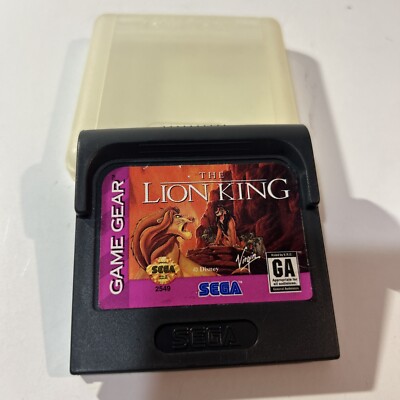 Lion King - Sega Game Gear Game- W/ Clamshell- Tested 96427012054| eBay