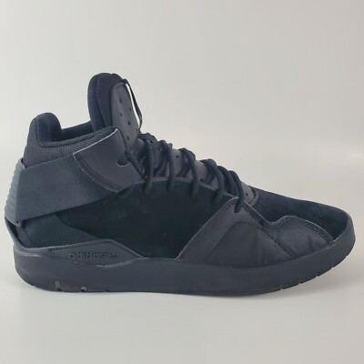 Adidas Mens Sz 11 Crestwood Mid Black Basketball Shoe F37218 