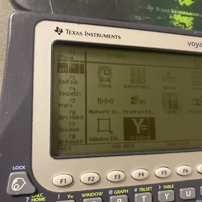 Texas Instruments VOYAGE 200 Scientific Graphing Calculator w