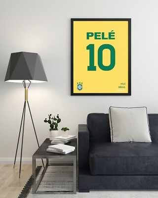 Pelé wpap art posters & prints by AD art