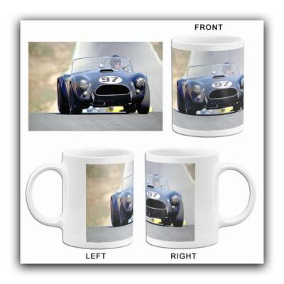 1963 Shelby Ford AC Cobra - Dan Gurney at Riverside - Promotional Race Mug