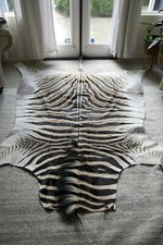 zebra skin hide