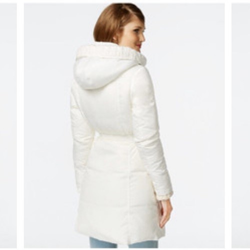 White Puffer Coat By Vince Camuto | eBay