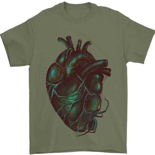 Rotten Heart Gothic Demon Satan Skull Evil Herren T-Shirt 100% Baumwolle - Bild 21 von 73