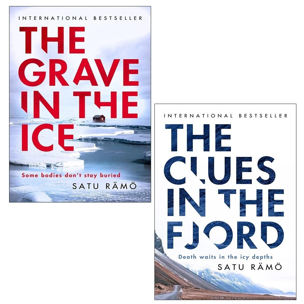 Satu Rämö 2 Books Collection Set Hildur Grave in the Ice, Clues in the Fjord