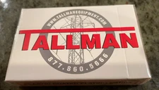 Vintage Tallman Equipment Playing Cards New/Unopened from Brown & Bigelow Vault