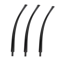3pcs 190mm Long Acrylic Mouthpieces Stem for Tobacco Smoking Pipe Fit 3mm Filter