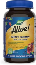 Nature's Way Alive! Men's Daily Gummy Multivitamin, Supports Energy Metabolism*,