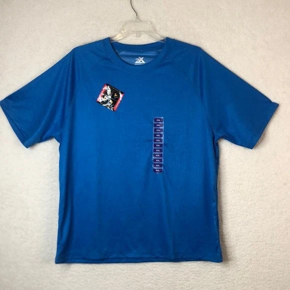 NWT ZeroXposur Mens Blue Sun Protection Shirt SIZE XXL BIG & TALL NEW WITH TAGS