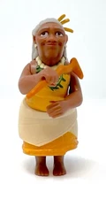 2016 Moana Hasbro Disney GRAMMA TALA Movie 3” figure cake topper HTF old woman
