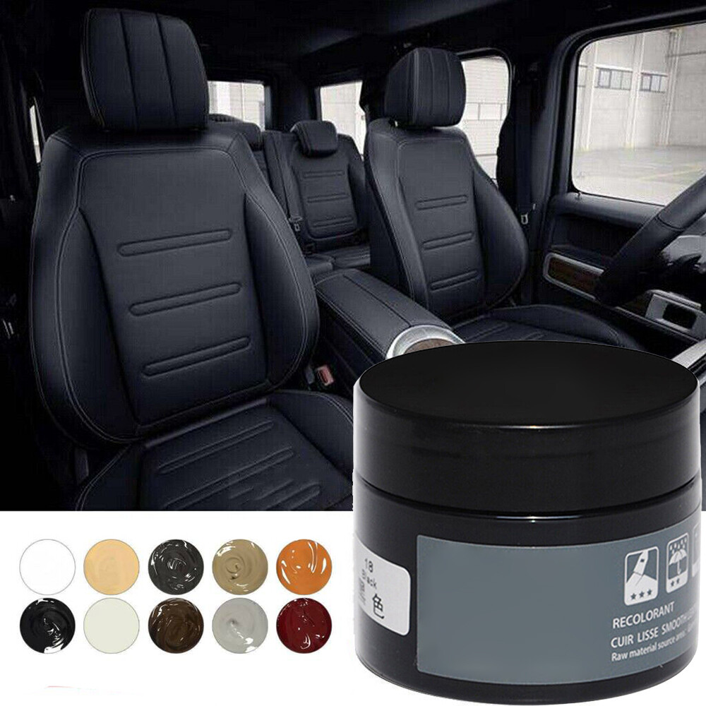 Leather Repair Filler Cream Kit for Car Seats Sofas Scratches Holes Rips