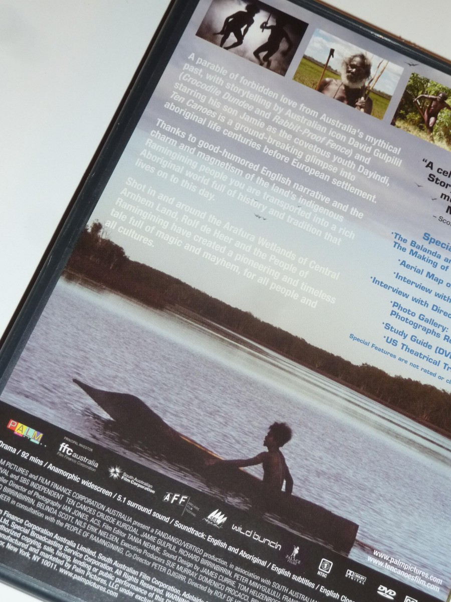 Ten Canoes DVD 2006 drama movie Australian aboriginal culture