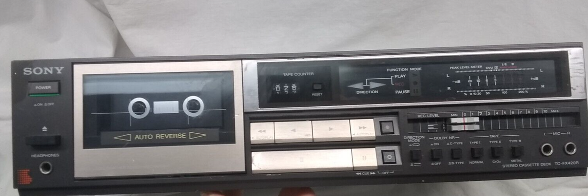 その他 Sony TC-FX4 SONY TC-FX4 Cassette Deck Player - YouTube