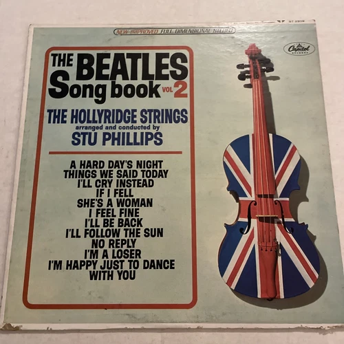V3 Hollyridge Strings - "The Beatles Songbook Vol. 2" 1965 - Capitol - 12" LP
