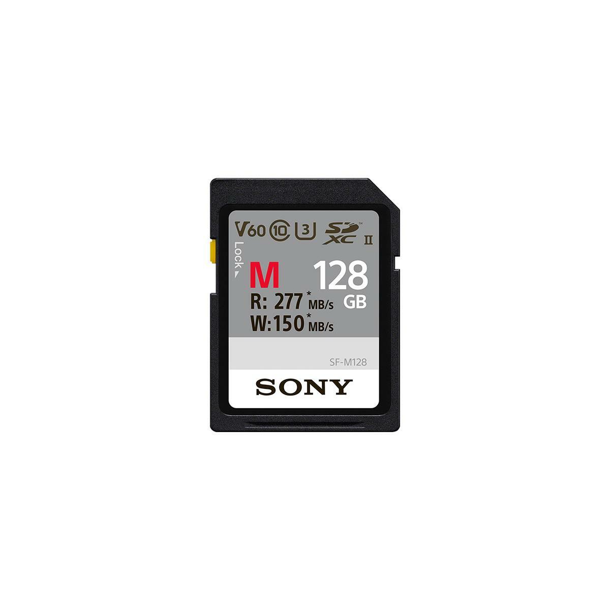 Sony 128GB SF-M UHS-II SDXC Card, 277 MB/s Read, 150 MB/s Write, V60 #SF -M128/T2 27242898103 | eBay