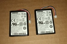Lot of 2 - Shure- SB901 - 95A22367 - Lithium-Ion - Rechargeable Batteries - Used
