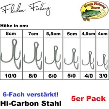 FLADEN Meeres Drillinge Meereshaken - Norwege...