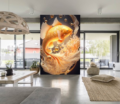 3D Beautiful Fish G4088 Wallpaper Wall Murals Removable Self-adhesive Erin - Picture 2 of 11