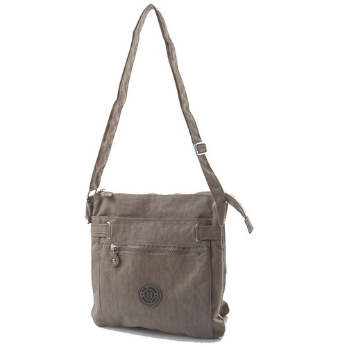 Tasche Umhängetasche Handtasche Bag Street Nylon Crossover 27x28cm Taschen VTa12 - Bild 6 von 24