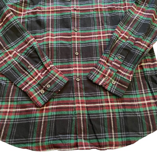 NWT Croft & Barrow The Extra Soft Flannel Men’s Woven Button Down Shirt Size M - Picture 10 of 11