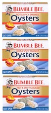 Bumble Bee Hot & Spicy Smoked Oysters 3 Pack