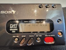 SONY TCD-D7 WORKING DAT RECORDER RECENTLY SERVICED BATTERY CASE ADAPTED FREE SHI