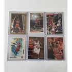 NBA Michael Jordan Scottie Pippen Chicago Bulls 6 Card Lot