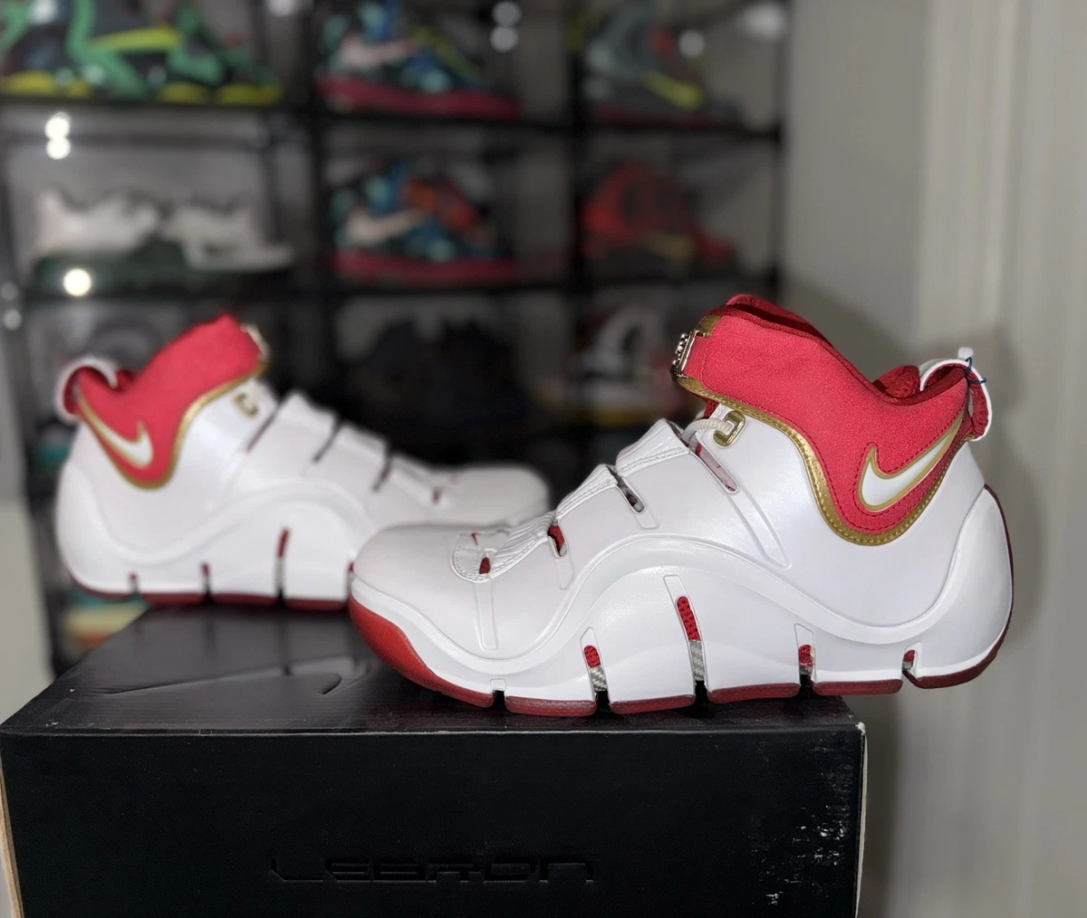 Nike Zoom LeBron 4 Playoff for Sale | Authenticity Guaranteed | eBay