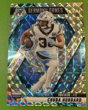 Chuba Hubbard Germany Games Silver Mosaic Prizm 2025 Panini Mosaic Panthers #260