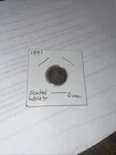 1891 Seated Liberty Dime In Good Condition.