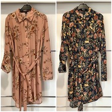 (Set of 2) Forever 21 Mini Belt Shirt Dresses (XS)