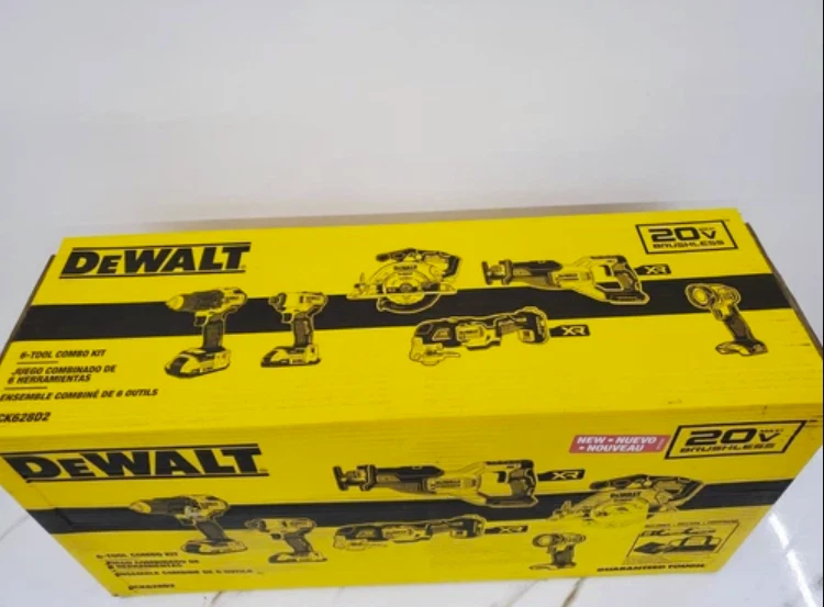 NEW DeWalt DCK628D2 20V MAX Lithium-Ion Brushless Cordless 6-Tool Combo Kit - Image 4 of 4