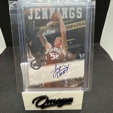 2002 Press Pass AUTHENTICS Jason Jennings ON CARD AUTO Arkansas