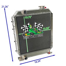 For Ford New Holland Tc25 Tc25d Tc29 Tc29d Tc29da Tc33 Tc33d 86402723 Radiator