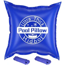 4' X Pool Pillows for Above Ground Pools, 4' x (Square), Blue 