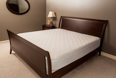 854175001108.00 Deluxe 250 Thread Count Cotton Damask Stripe Twin XL Mattress Pa