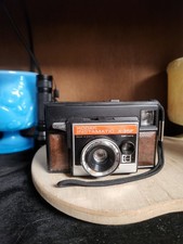 Kodak INSTAMATIC X-35 Film Camera With Strap Vintage Untested AS IS