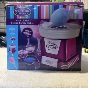 Nostalgia Retro Hard and Sugar- Free Countertop Cotton Candy Maker