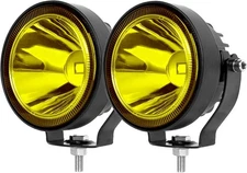 Led Pod Lights Spot Fog Amber/Yellow 2Pcs 60W 4 2pcs 4 inch Yellow