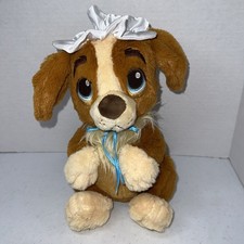 Disney Parks 10  Babies Baby Nana Peter Pan Dog Puppy Plush Stuffed Animal