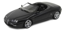 Minichamps 1:43 ALFA ROMEO SPIDER MATT BLACK scale model