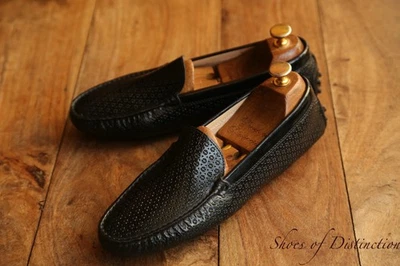 Chaussures plates en cuir verni noir Tods pour femmes UK 7 US 10 EU 40 - Photo 1/4