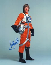 Mark Hamill, Star Wars signed photo, 8x10, has COA plus Beckett "likely to pass"