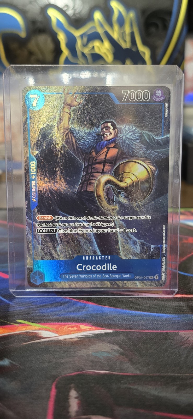 One Piece Trading Card Game Romance Dawn Single Card Super Rare Crocodile Op01 067 Parallel One Piece Trading Card Game Romance Dawn Single Card Super Rare Crocodile Op01 067 Parallel