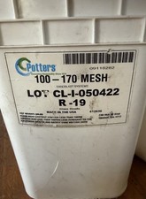 Abrasive Blasting Media Medium Grade, Smooth, Glass Bead 170Grit 50 Lb,