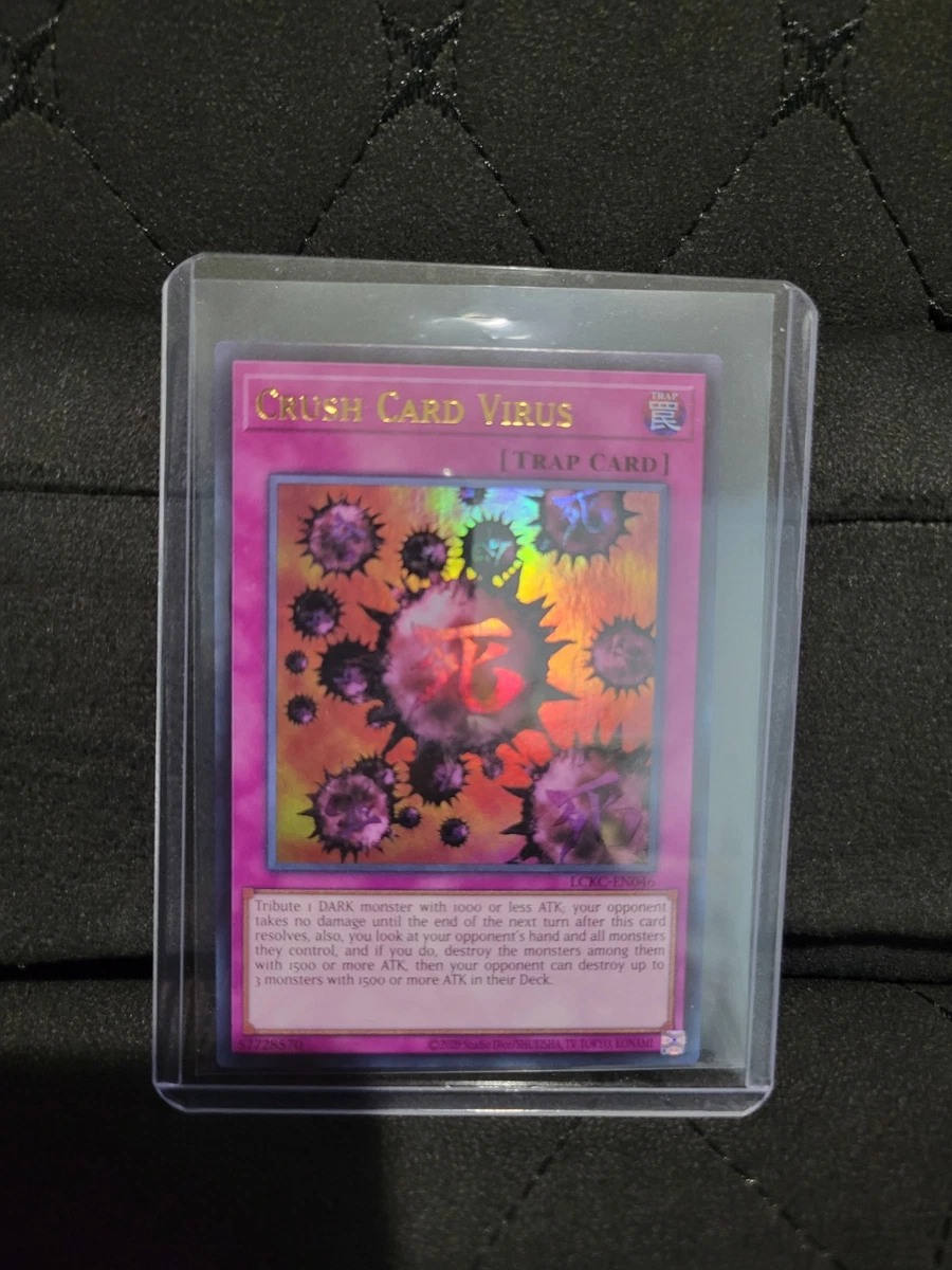 Crush Card Virus Yu-Gi-Oh! TCG Ultra Rare Individual Collectible