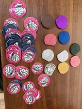 Crusher Slammers Vintage Lot Stickers Mistakes